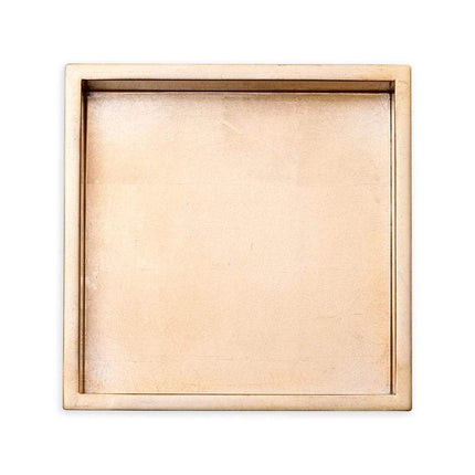 Porta-guardanapos de almoço lacado a dourado