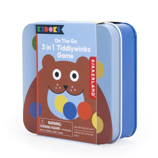 On-The-Go 3 in 1 Tiddlywinks Game