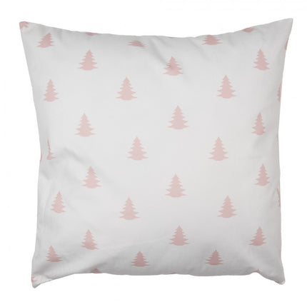 Cushion Cover Pink Christmas Trees