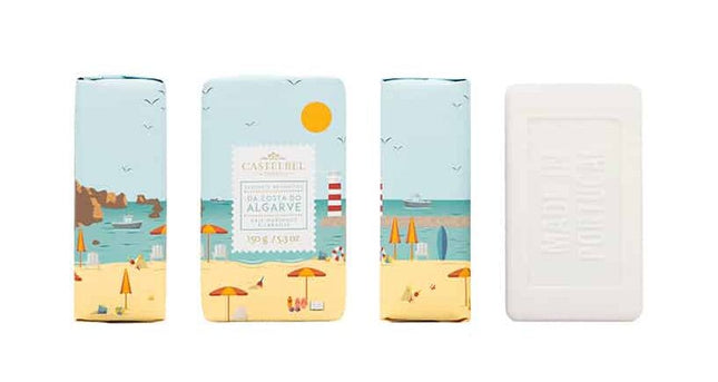 sea-salt-orange-soap-bar-castelbel-costa-do-algarve-bleu, yellow