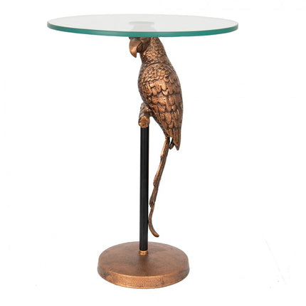 Side Table Parrot Copper Color