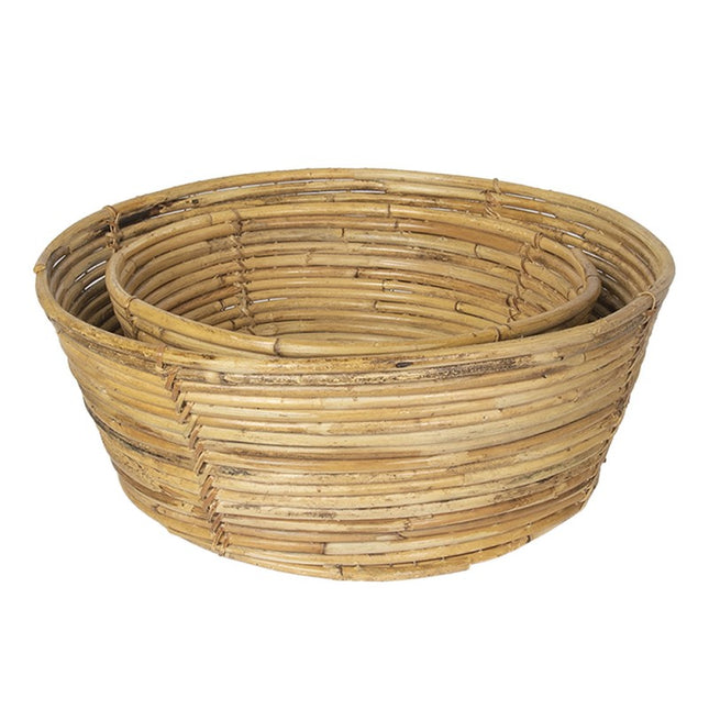 Storage Basket Rattan medium