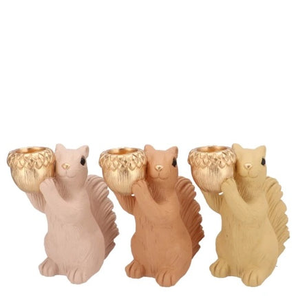 tealight-holder-jingle-light-pink-squirrel-concrete-standing