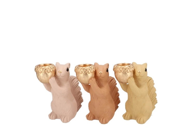 tealight-holder-jingle-light-pink-squirrel-concrete-standing