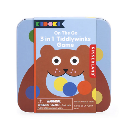 On-The-Go 3 in 1 Tiddlywinks Game