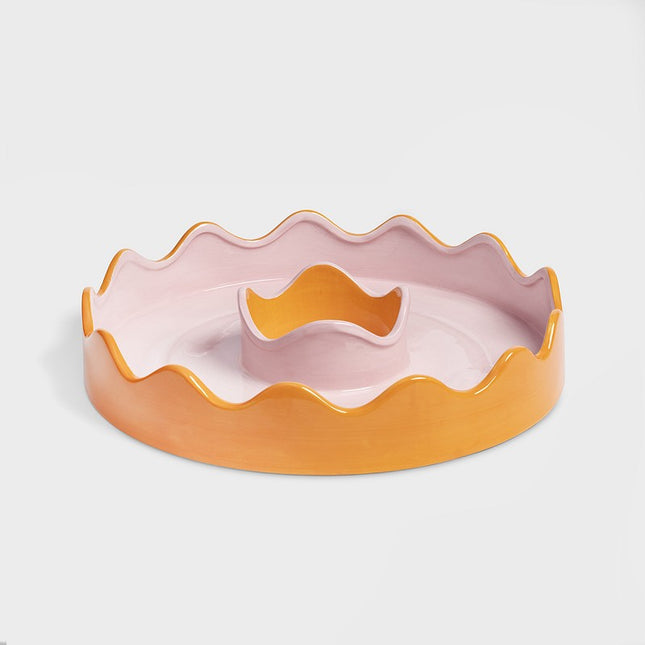 tray-wiggle-orange-pink-handpainted-dolomite-&k-underwater-collection