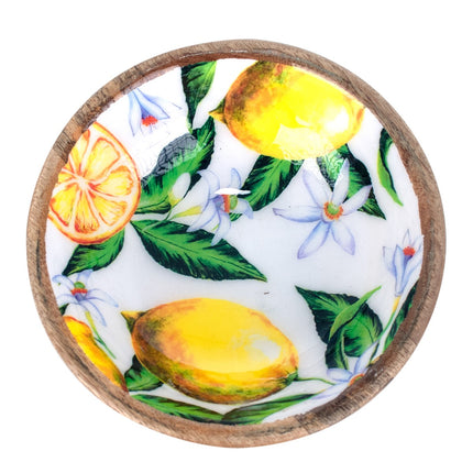 Wooden Lemon bowl