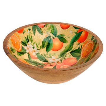 Wooden Spoon & Fork set - oranges
