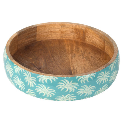 Wooden Spoon & Fork set - palm trees