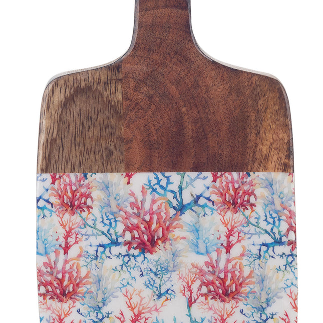 Wooden serving board Coral