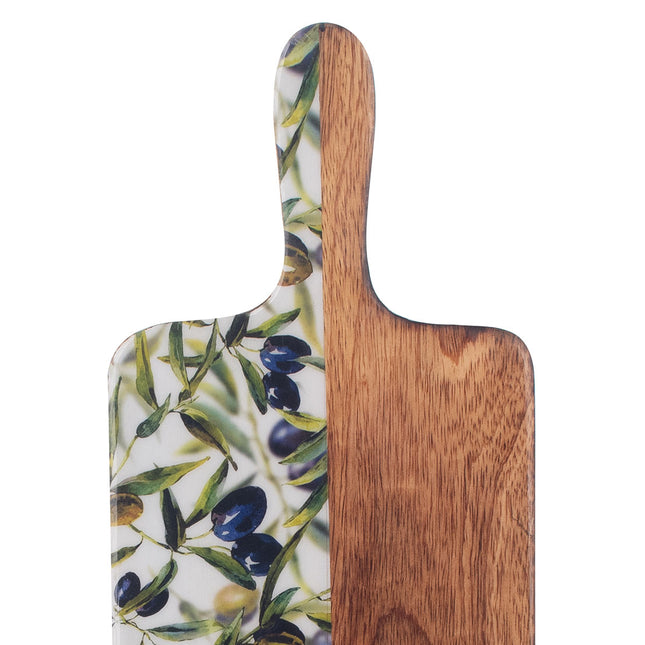 mango-wooden-board-oval-olives-brown-white-blue-green