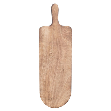Wooden chopping board oval Lemons