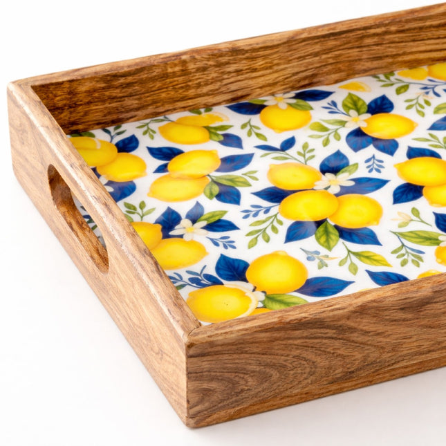Lemon tray wood