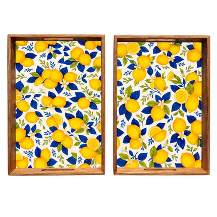 Lemon tray wood